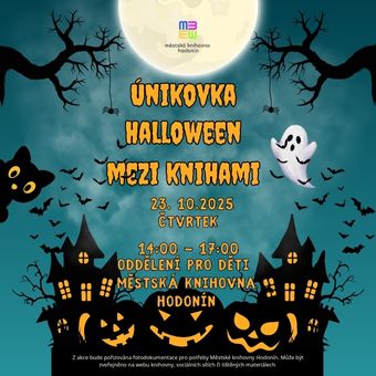 Přijď se bát i bavit! Čeká tě napínavá úniková hra, kde se knihovna promění v tajemné místo plné hádanek, kouzelných bytostí a skrytých nápověd. Dokážeš rozluštit všechny indicie a uniknout ze spárů strašidel? Menší děti s doprovodem.